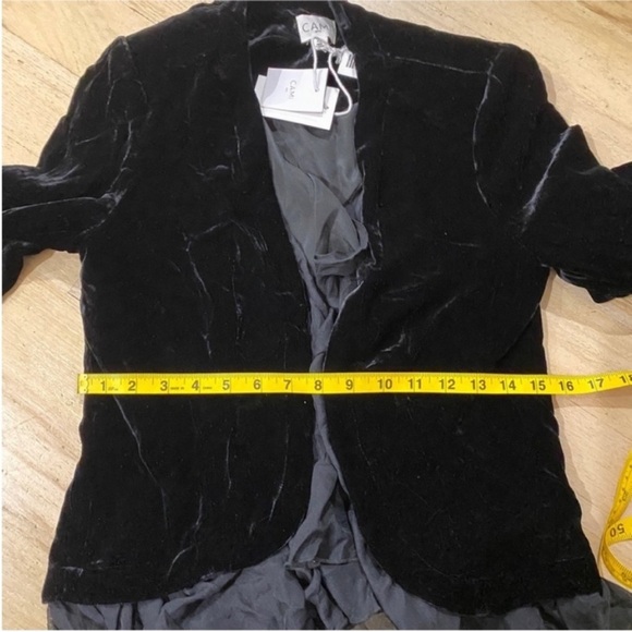 Cami NYC silk velvet black jacket NEW - Picture 6 of 7